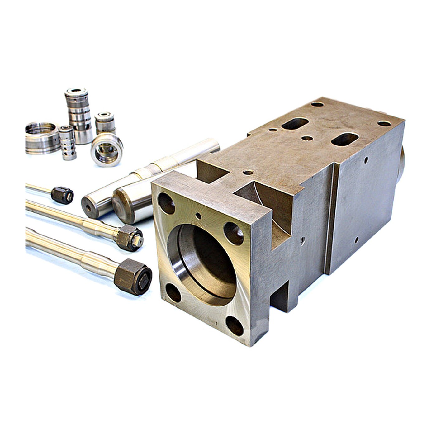 hydraulic breaker upper cylinder block