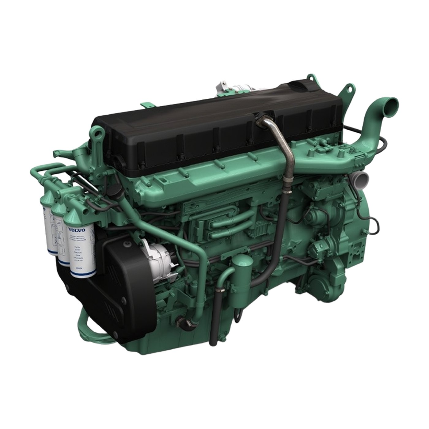 Volvo truck engine assembly