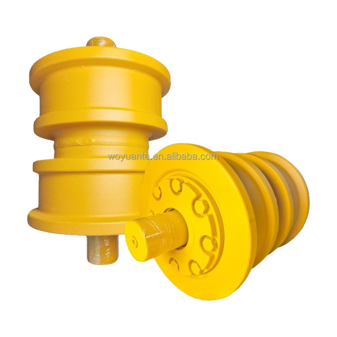 Suitable for Caterpillar Bulldozer Track Roller D155A-3 D275 D355 D375 Dozer Track Roller Double Flange