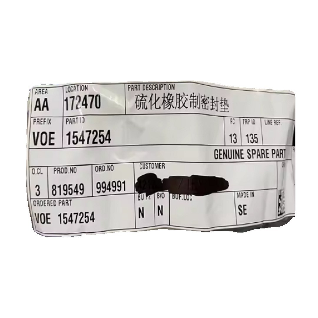 1547254 SEALING 环 适用于 沃尔沃 European 卡车 配件 1547254