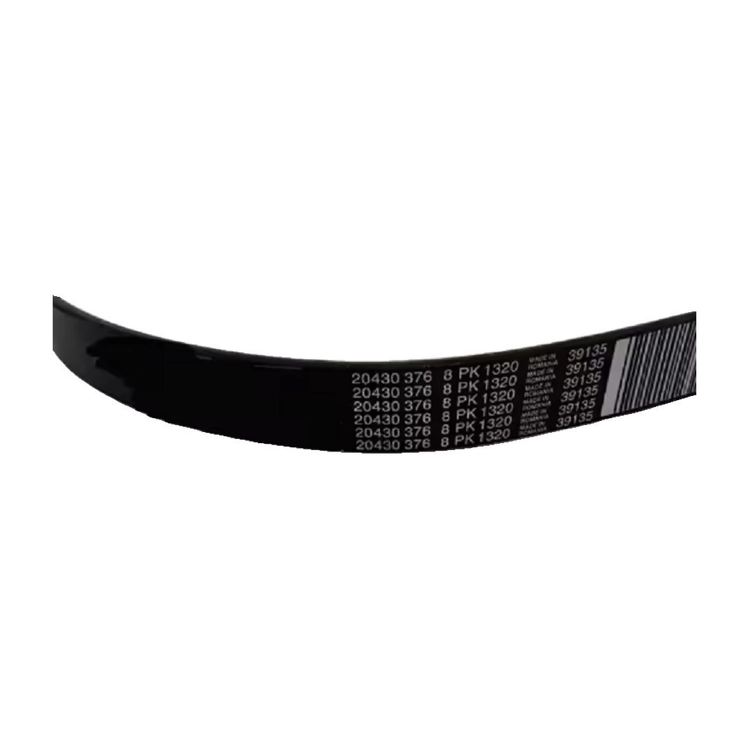Construction Machines Excavator Spare Parts V-Ribbed Belt 20430376 20997774 20731155 21295227 20430376 20997774 20731155 21295227