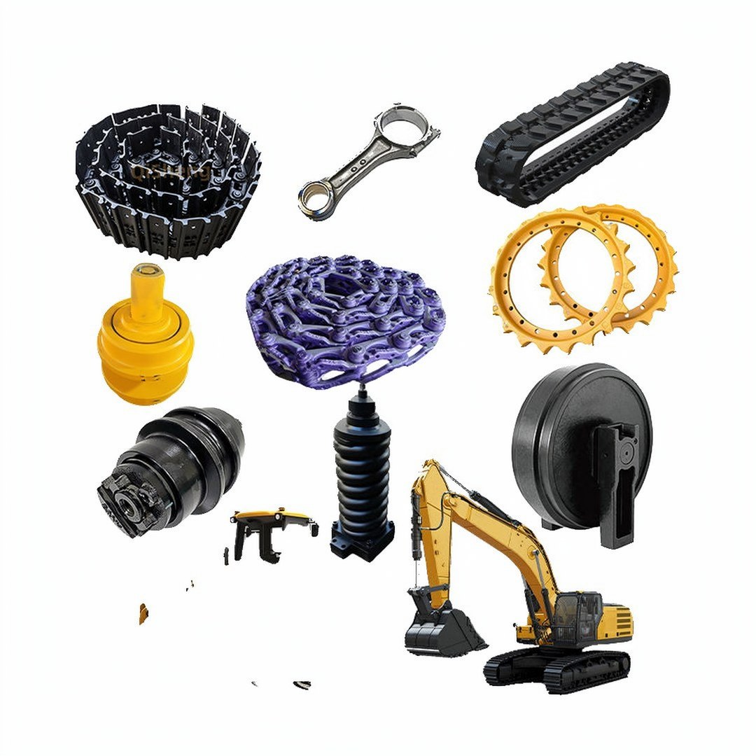 适用 CAT卡特 D4E Front Idle Segment 29 链轨 Adjuster Assy Undercarriage 配件 适用 挖掘机 Bulldozers Construction Machi