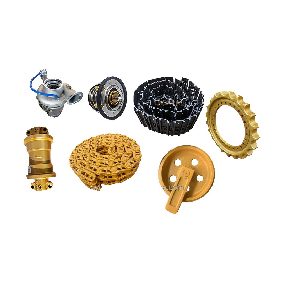 For Cat Bulldozer EX225USR Undercarriage Parts 600-8 Track Shoe Roller Carrier Spare Parts for Excavator