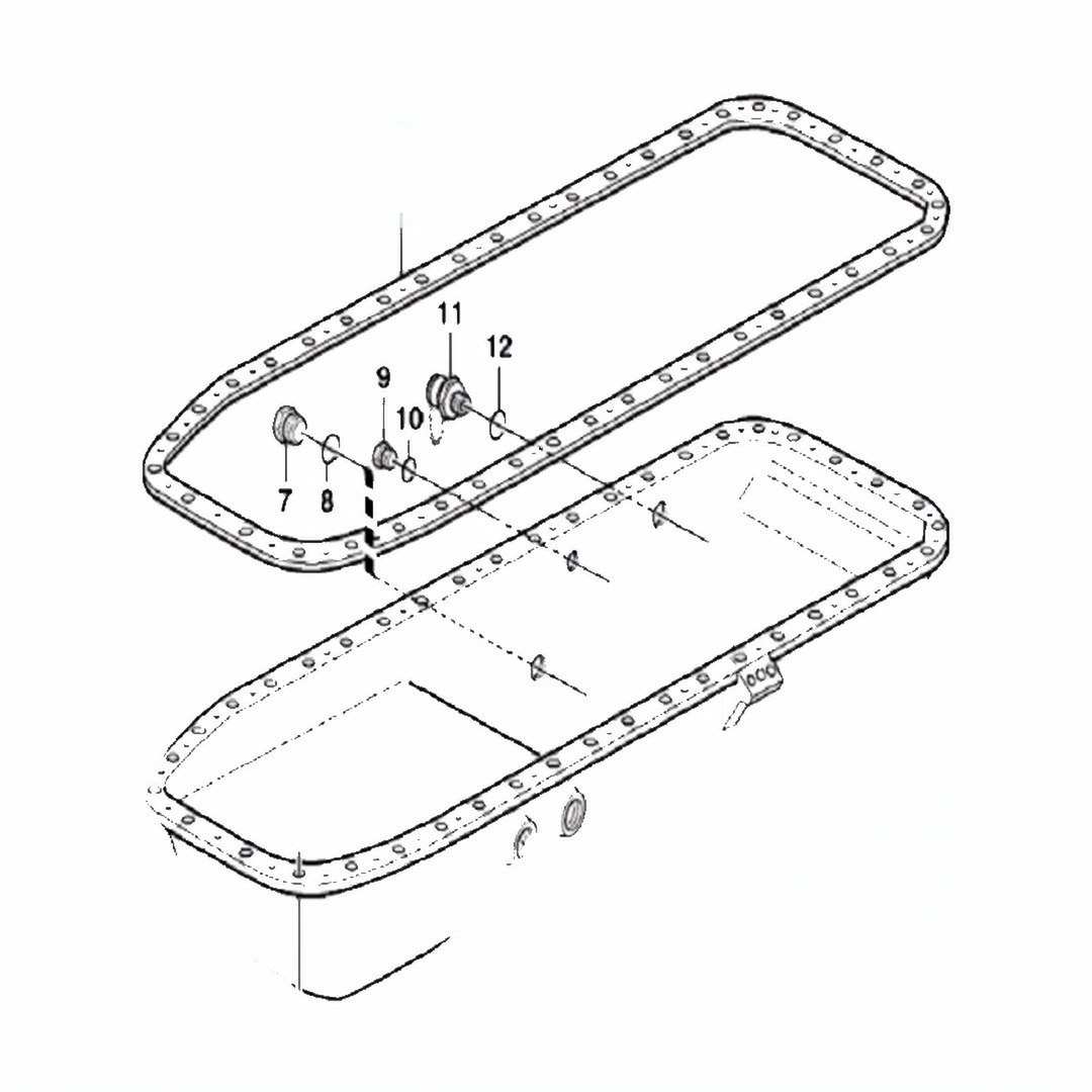 GASKET 1545696 Suitable for Volvo Excavator EC390 , EC340 , EC420 , EC360B NLC , EC360B LC , EC360B LR , EC330B LC 1545696