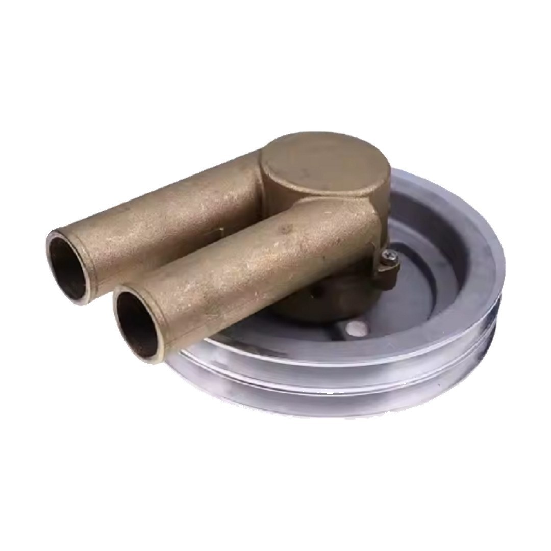 Construction machinery Parts 21214596 Sea Water Pump Suitable for VOLVO Penta Belt Pulley 4.3 5.0 5.7 Engines 21214596 3858229 21214596 3858229