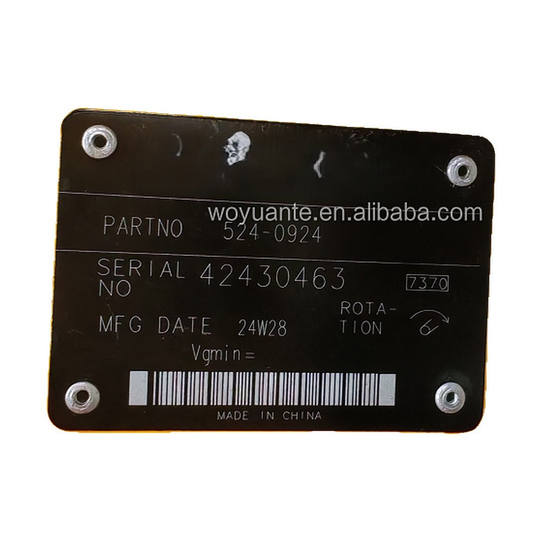Excavator 345 349GC 336 Hydraulic Fan Pump 524-0924 Piston Pump for Construction Machinery Parts 524-0924
