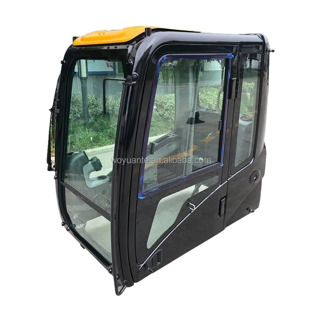 适用 CAT卡特 挖掘机 324DL 320D 320D2 Wheel Glass Cabin with Wink Screen