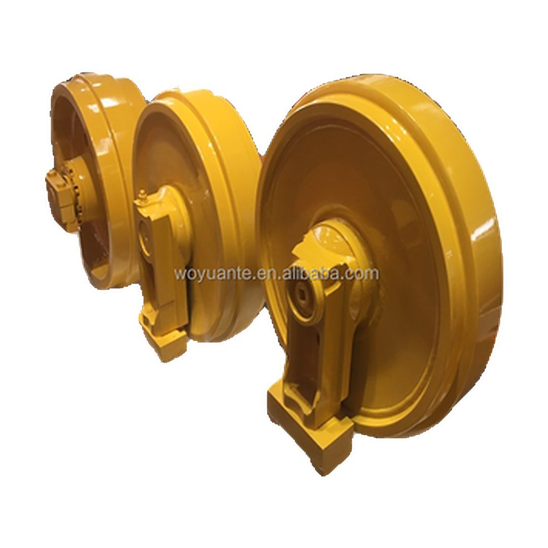 适用于 卡特 CAT349D2 引导轮 总成 5618970 Mining Grade Guide Wheel 重载 Undercarriage 配件 5618970