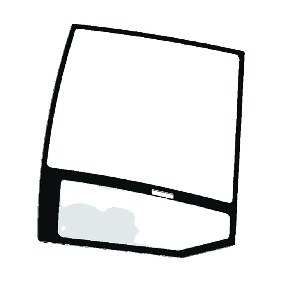 14657625 Excavator Lower Door Glass 14657625