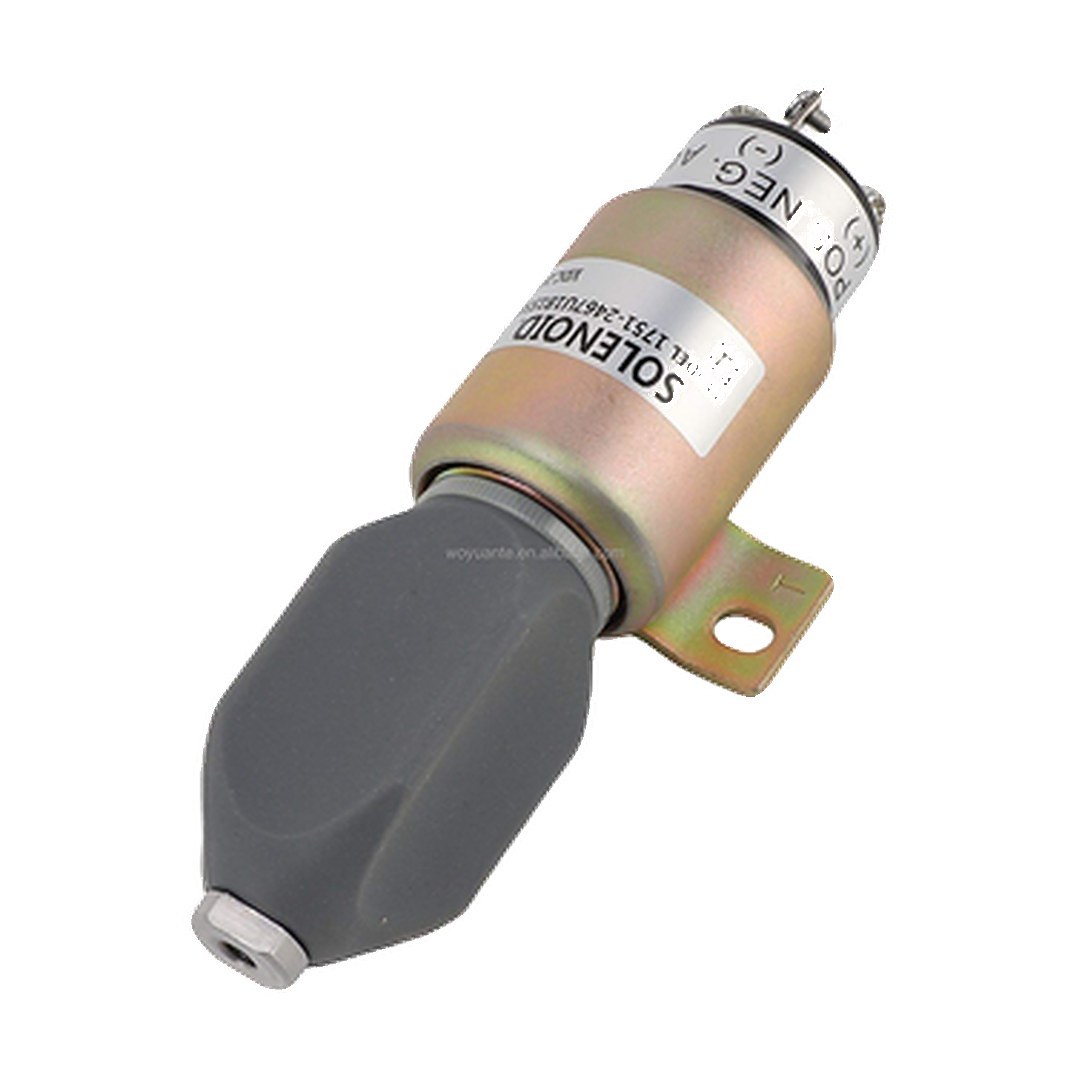 24V Stop Solenoid 3864274 1751-2467U1B1S5A for S6K 6D31 E70B Engine 3864274
