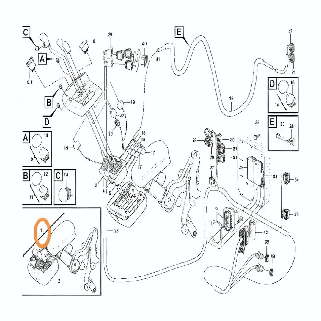 沃尔沃VOE 17471038 Wiring Harness 17471038