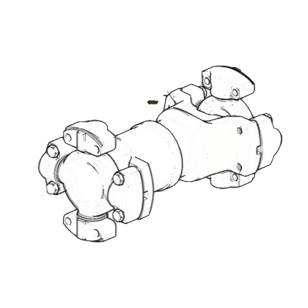 15013437 DRIVE SHAFT for VOLVO A25E, A25F, A25F/G, A25G, A30E, A30F, A30F/G, A30 15013437